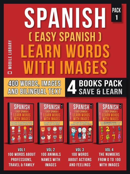 Title details for Spanish ( Easy Spanish ) Learn Words With Images (Pack 1) by Mobile Library - Available